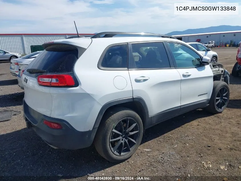 2016 Jeep Cherokee Latitude VIN: 1C4PJMCS0GW133848 Lot: 40343930