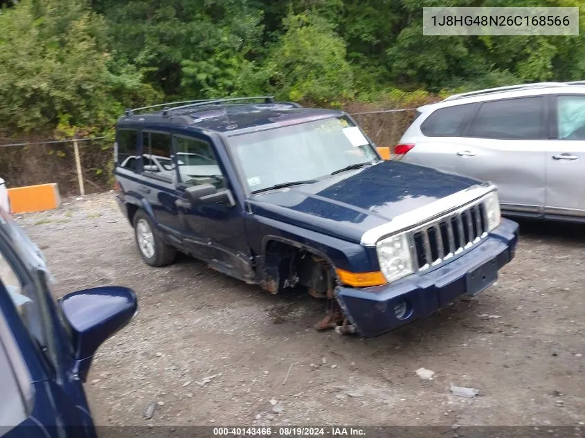 1J8HG48N26C168566 2006 Jeep Commander