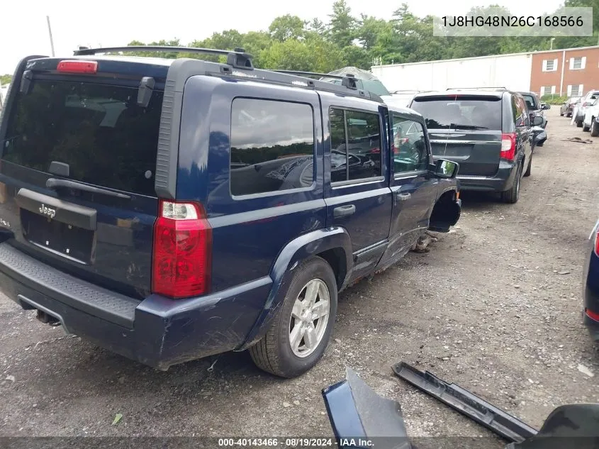 1J8HG48N26C168566 2006 Jeep Commander