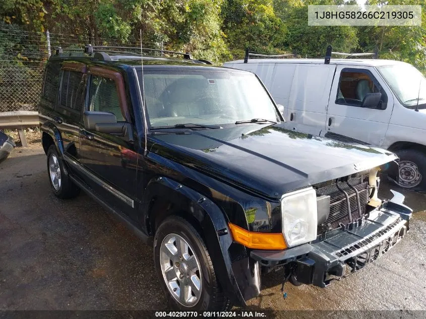 2006 Jeep Commander Limited VIN: 1J8HG58266C219305 Lot: 40290770