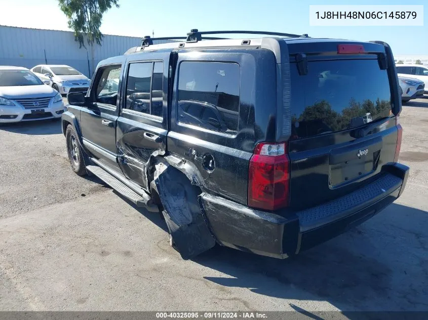 2006 Jeep Commander VIN: 1J8HH48N06C145879 Lot: 40325095