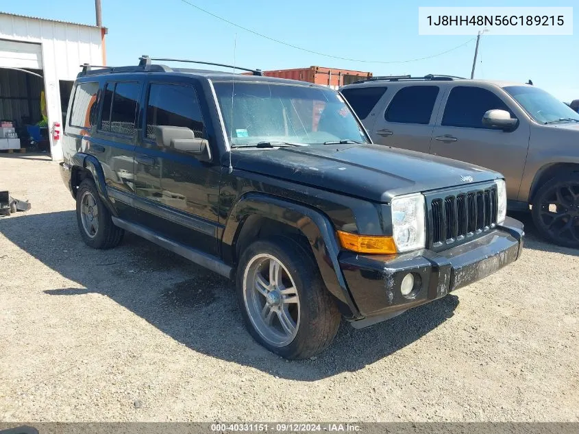 2006 Jeep Commander VIN: 1J8HH48N56C189215 Lot: 40331151