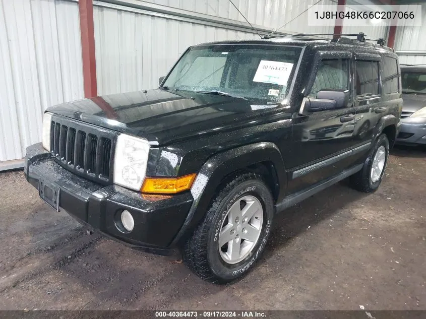 1J8HG48K66C207066 2006 Jeep Commander