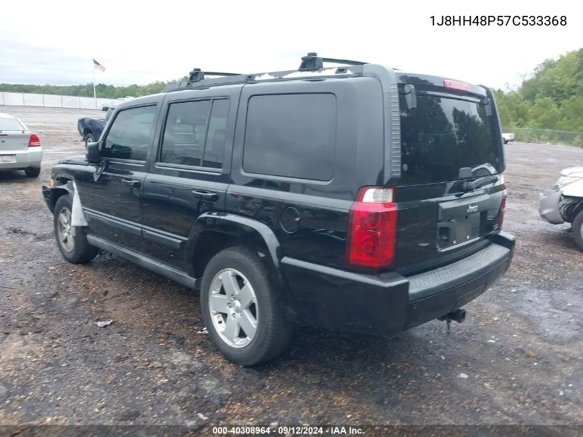 2007 Jeep Commander VIN: 1J8HH48P57C533368 Lot: 40308964