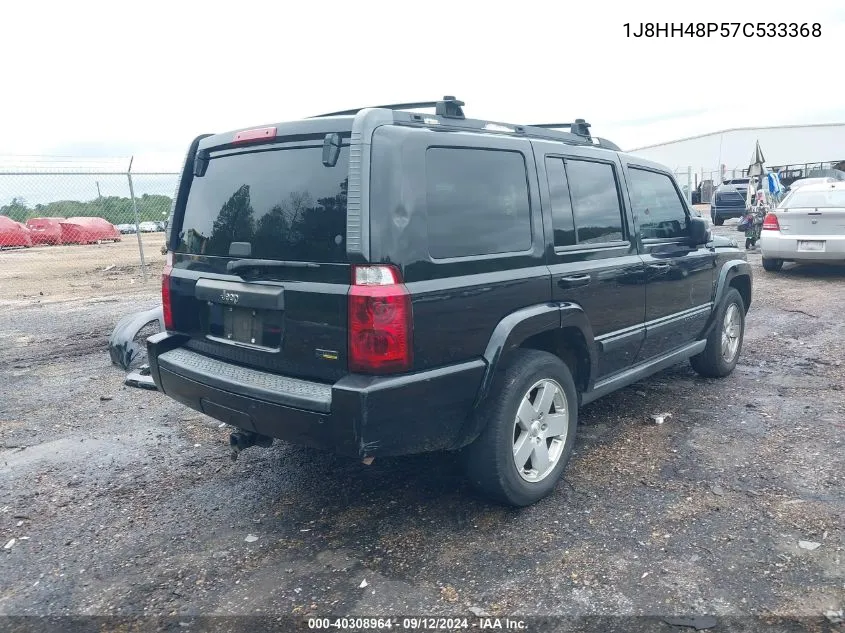 2007 Jeep Commander VIN: 1J8HH48P57C533368 Lot: 40308964