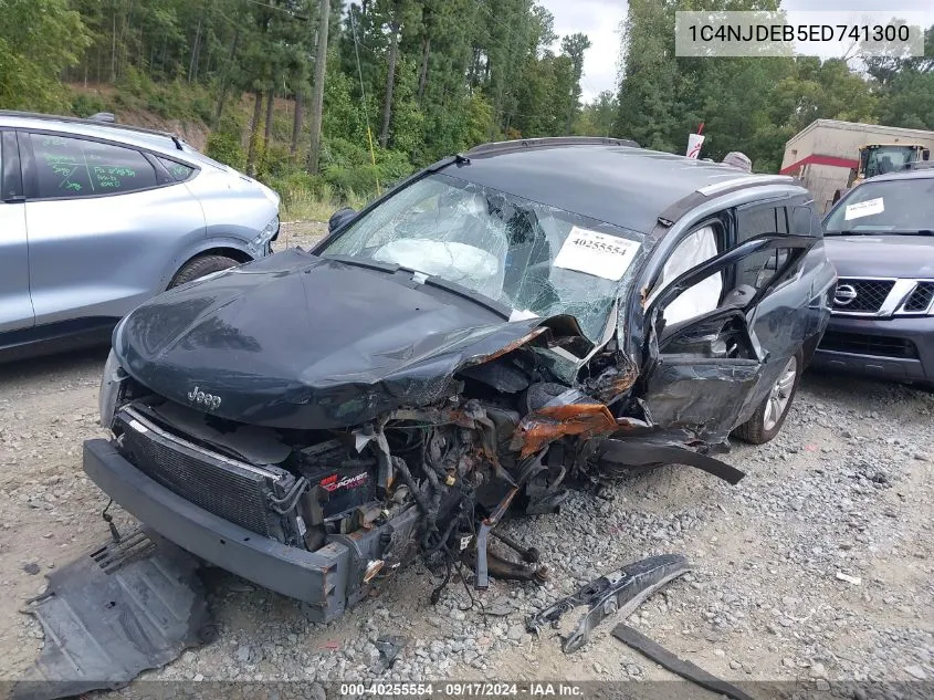 1C4NJDEB5ED741300 2014 Jeep Compass Latitude