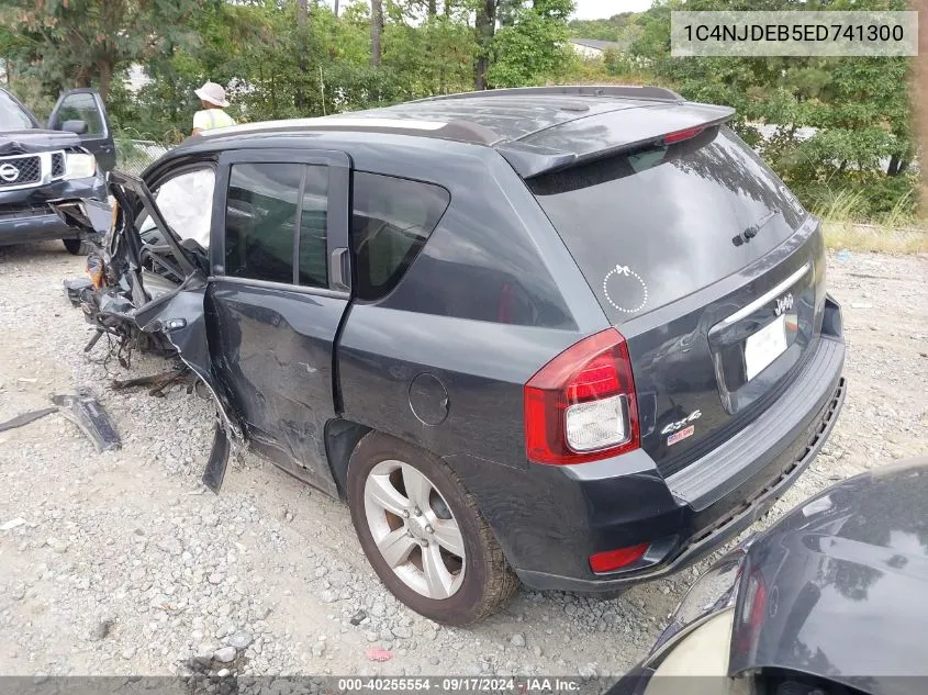 1C4NJDEB5ED741300 2014 Jeep Compass Latitude