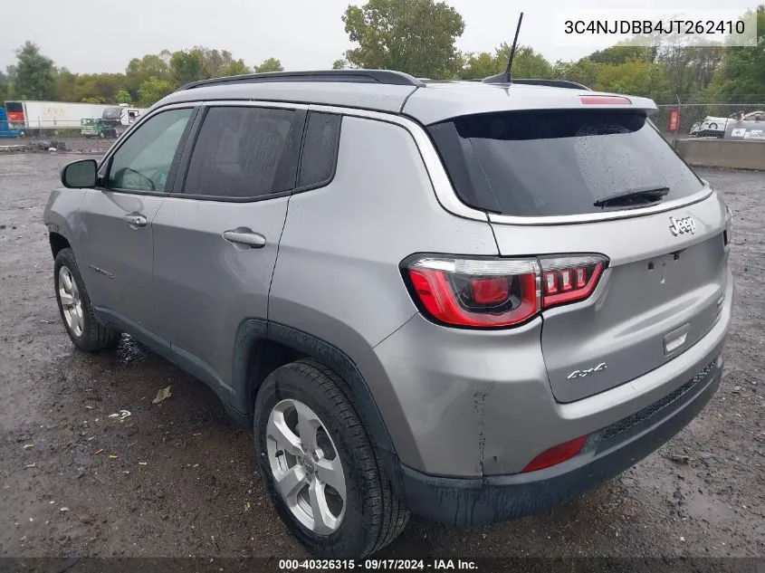 3C4NJDBB4JT262410 2018 Jeep Compass Latitude 4X4