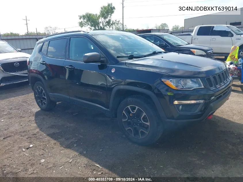 2019 Jeep Compass Trailhawk 4X4 VIN: 3C4NJDDBXKT639014 Lot: 40353709