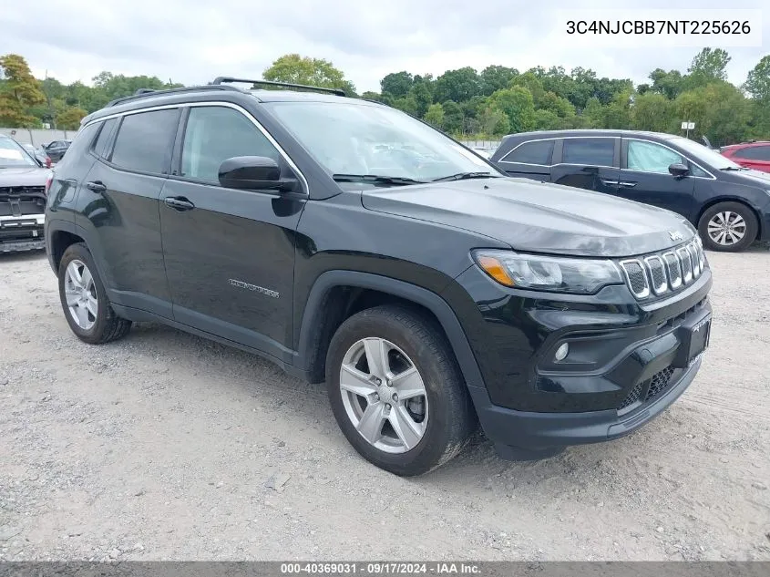 3C4NJCBB7NT225626 2022 Jeep Compass Latitude Fwd