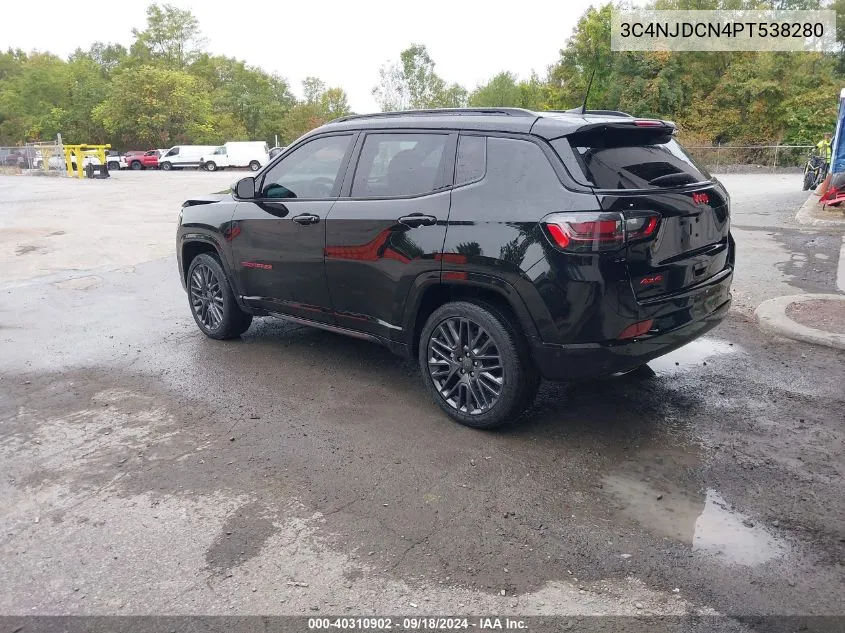 2023 Jeep Compass (Red) Edition 4X4 VIN: 3C4NJDCN4PT538280 Lot: 40310902