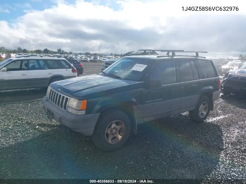 1997 Jeep Grand Cherokee Laredo/Tsi VIN: 1J4GZ58S6VC632976 Lot: 40356833