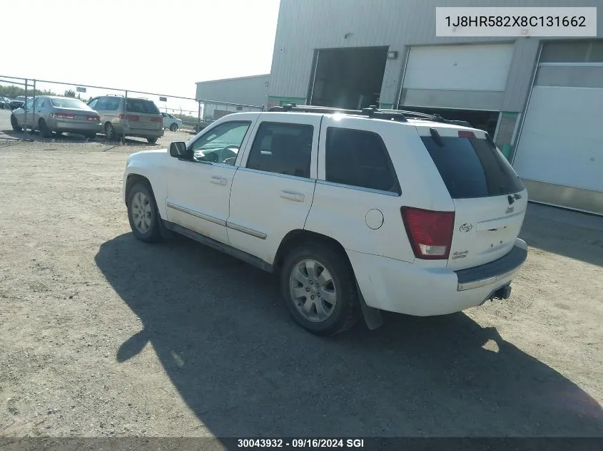 1J8HR582X8C131662 2008 Jeep Grand Cherokee Limited