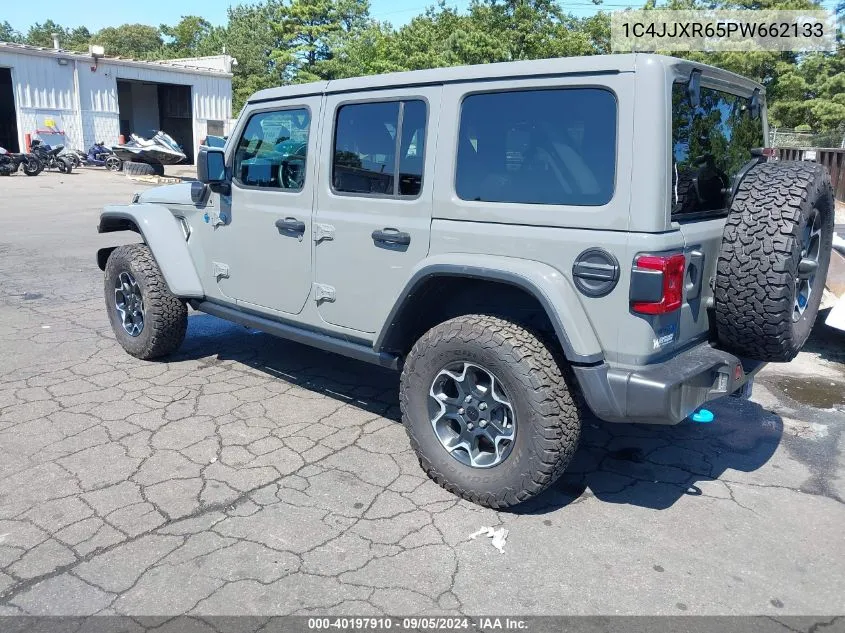 2023 Jeep Wrangler 4Xe Rubicon 4X4 VIN: 1C4JJXR65PW662133 Lot: 40197910