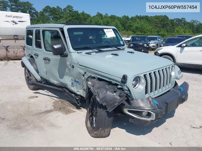 2023 Jeep Wrangler 4Xe Sahara 4X4 VIN: 1C4JJXP60PW557454 Lot: 40206793