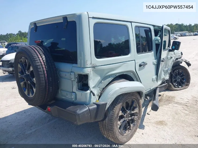 2023 Jeep Wrangler 4Xe Sahara 4X4 VIN: 1C4JJXP60PW557454 Lot: 40206793