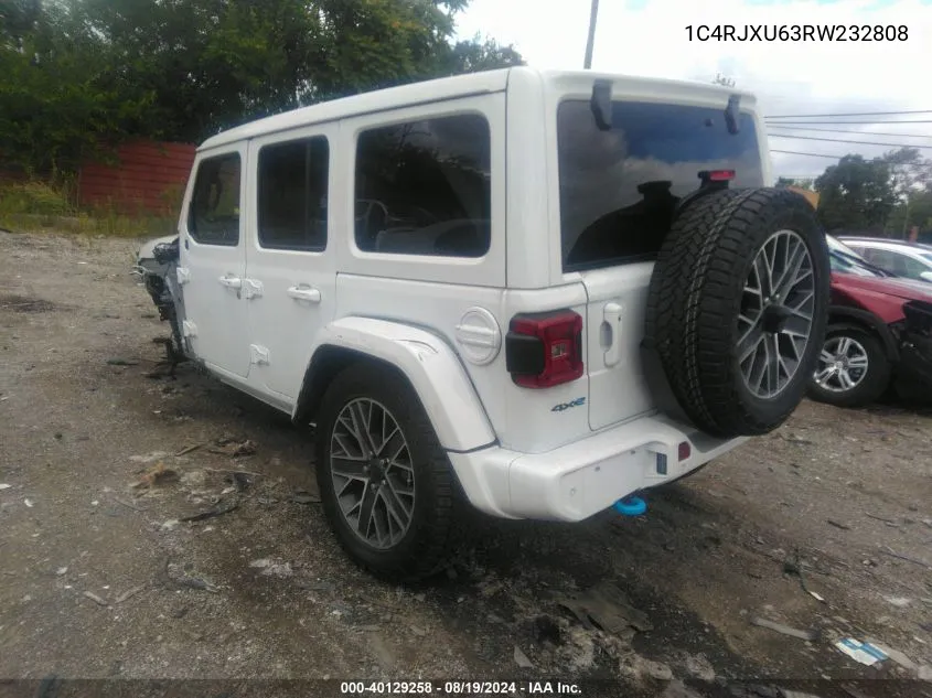 1C4RJXU63RW232808 2024 Jeep Wrangler 4Xe High Altitude