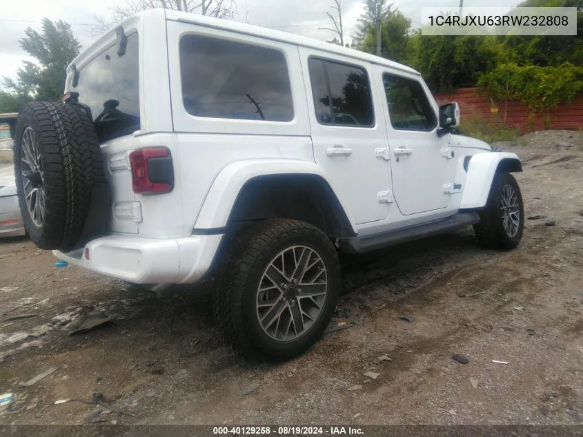 1C4RJXU63RW232808 2024 Jeep Wrangler 4Xe High Altitude