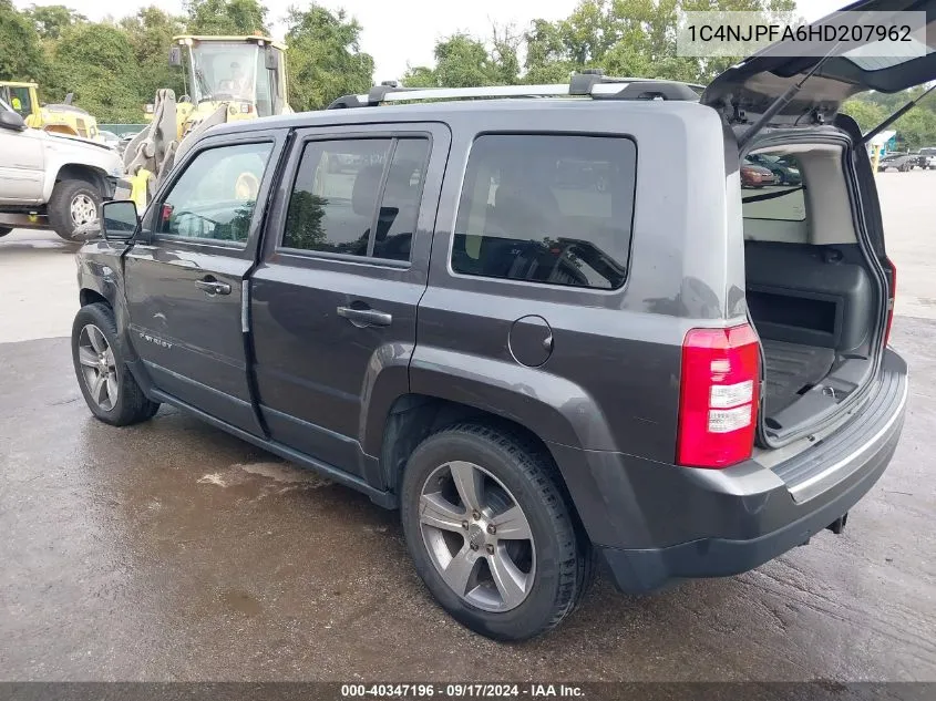 1C4NJPFA6HD207962 2017 Jeep Patriot High Altitude Fwd