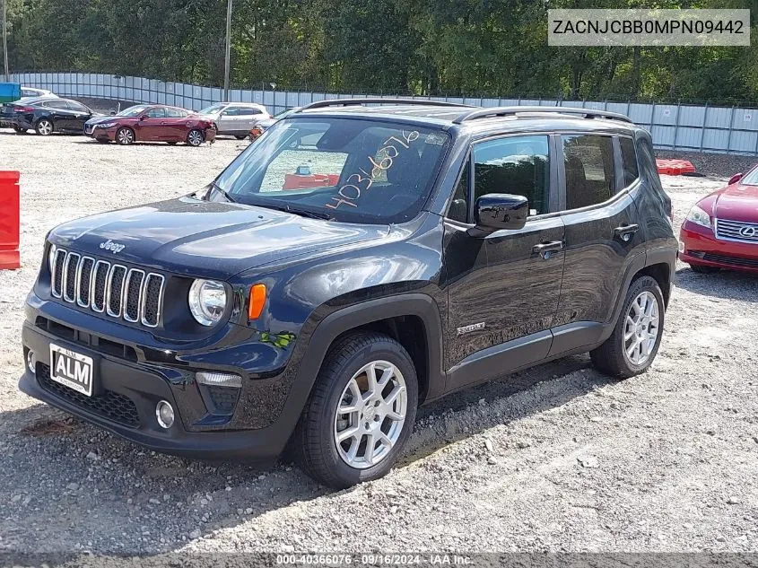 ZACNJCBB0MPN09442 2021 Jeep Renegade Latitude Fwd