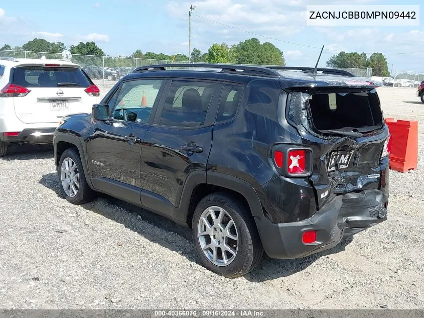 ZACNJCBB0MPN09442 2021 Jeep Renegade Latitude Fwd