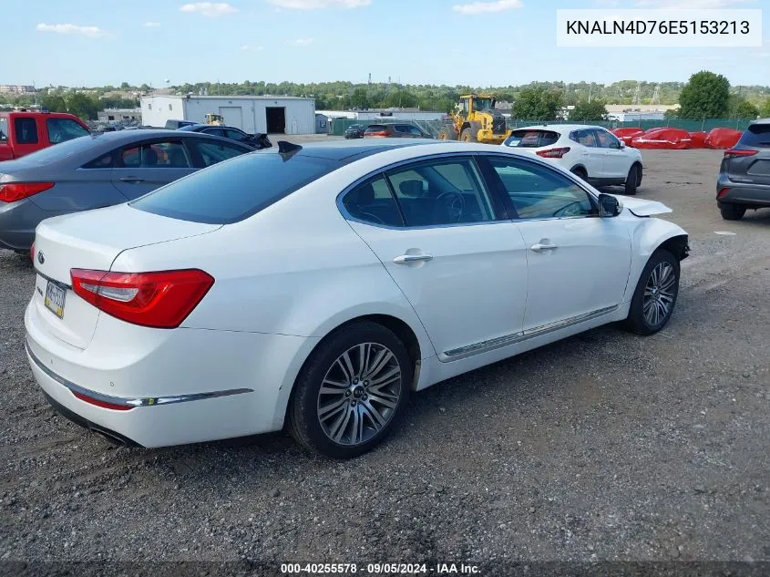 2014 Kia Cadenza Premium VIN: KNALN4D76E5153213 Lot: 40255578