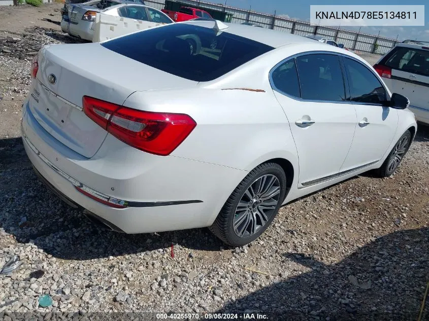 KNALN4D78E5134811 2014 Kia Cadenza Premium