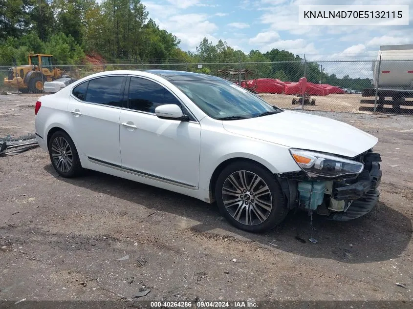 2014 Kia Cadenza Premium VIN: KNALN4D70E5132115 Lot: 40264286