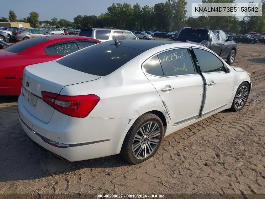 2014 Kia Cadenza Premium VIN: KNALN4D73E5153542 Lot: 40298027