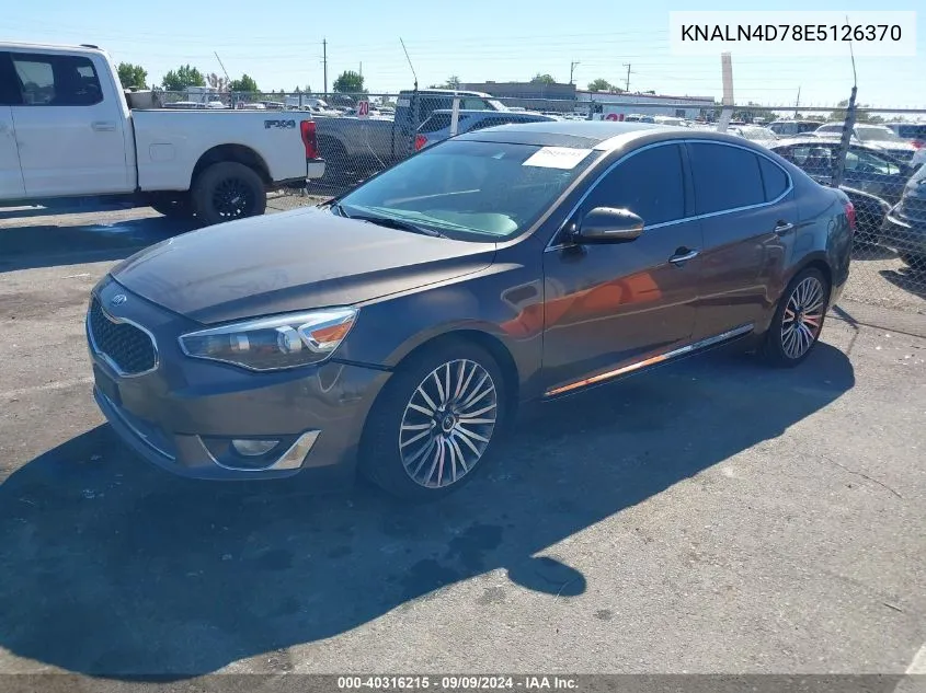 KNALN4D78E5126370 2014 Kia Cadenza Premium