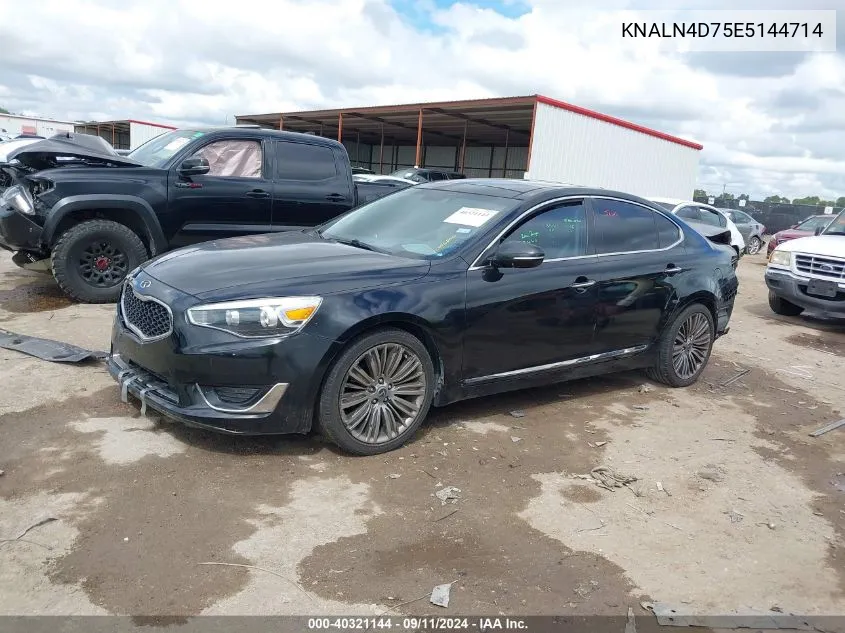 KNALN4D75E5144714 2014 Kia Cadenza Premium/Limited