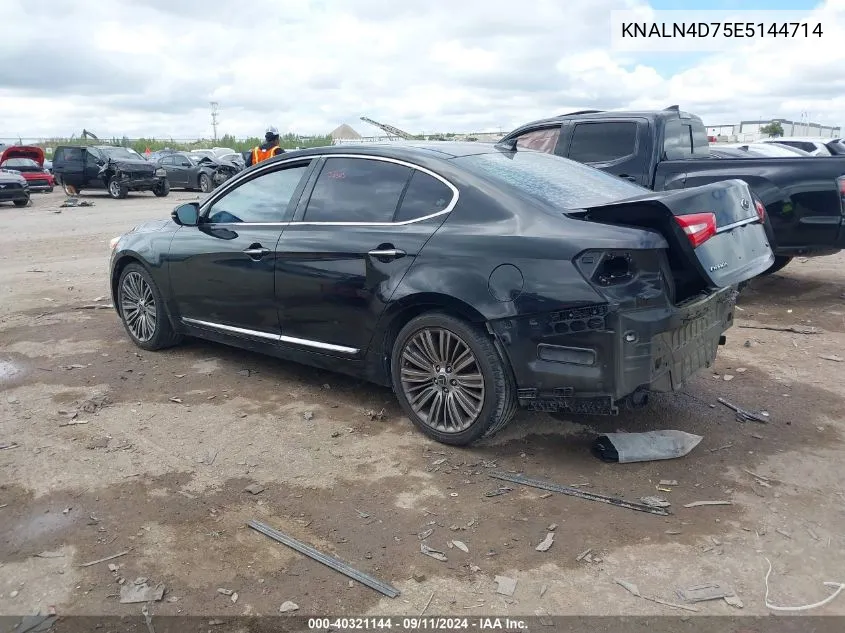 KNALN4D75E5144714 2014 Kia Cadenza Premium/Limited