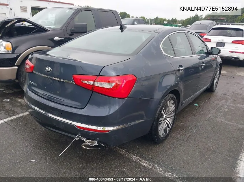 KNALN4D77E5152894 2014 Kia Cadenza Premium