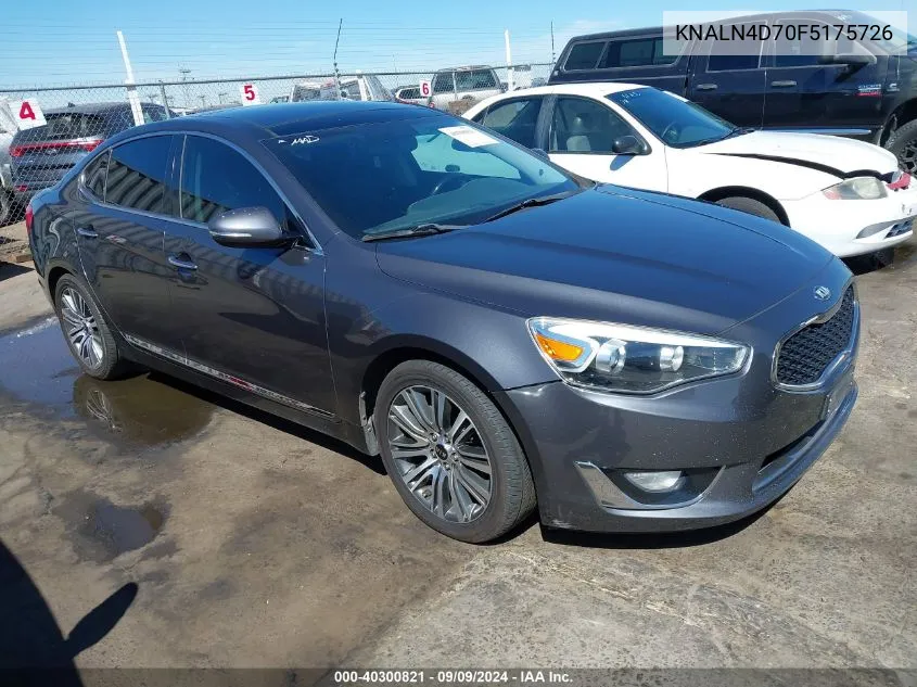 KNALN4D70F5175726 2015 Kia Cadenza Premium