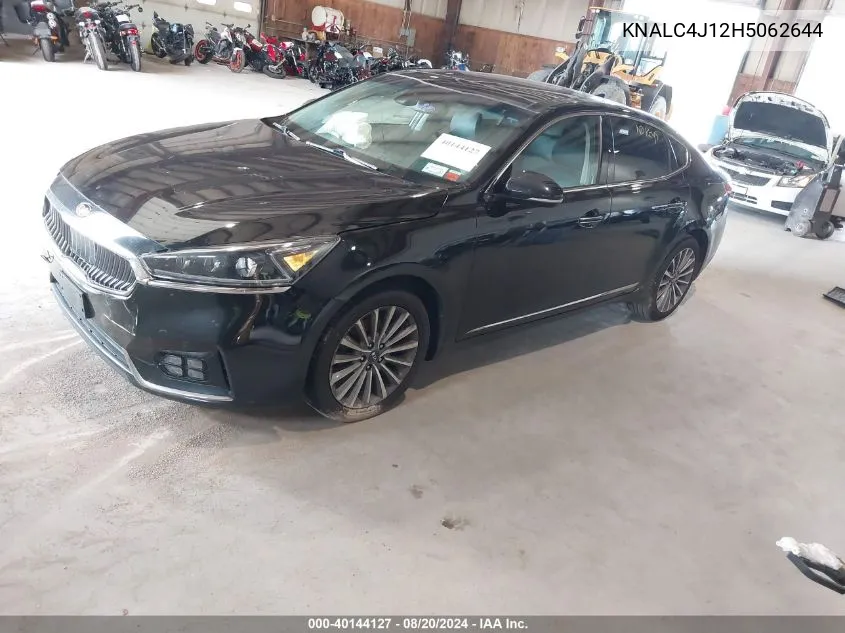 KNALC4J12H5062644 2017 Kia Cadenza Technology