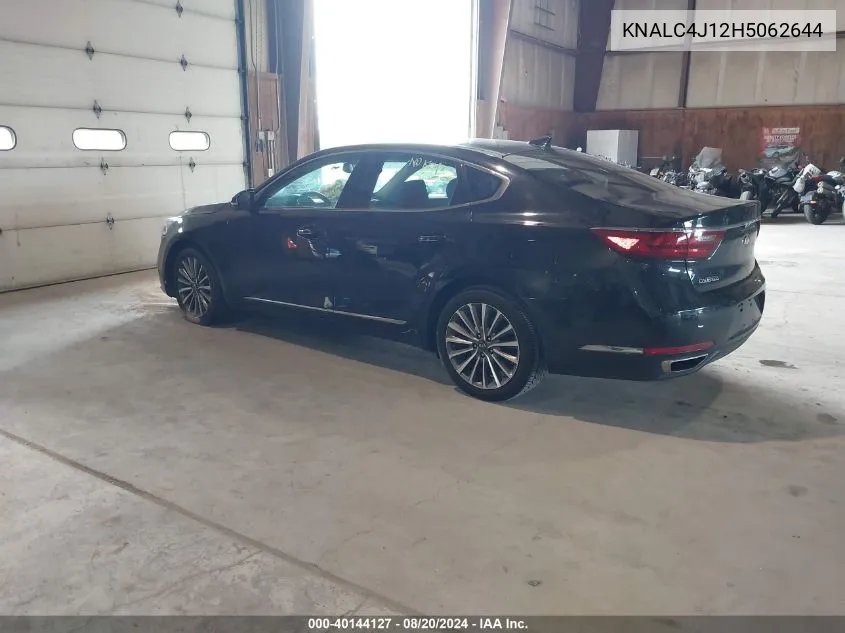 KNALC4J12H5062644 2017 Kia Cadenza Technology