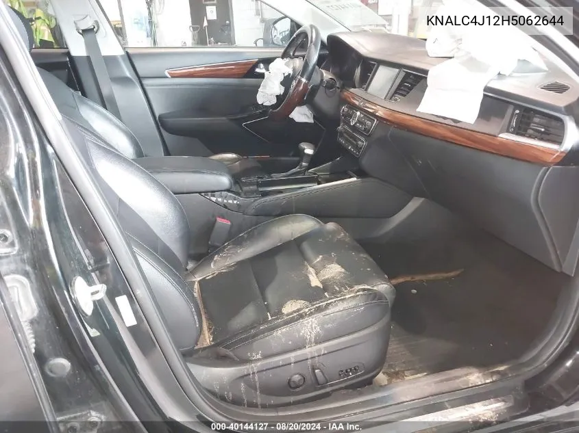 KNALC4J12H5062644 2017 Kia Cadenza Technology