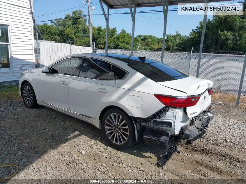 KNALC4J15H5092740 2017 Kia Cadenza Premium