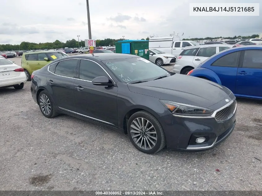 KNALB4J14J5121685 2018 Kia Cadenza Premium