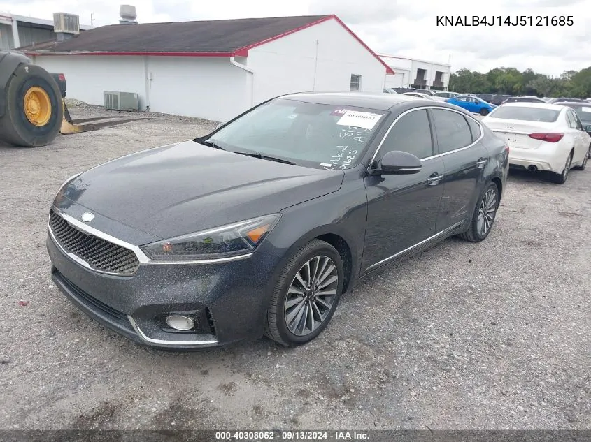 KNALB4J14J5121685 2018 Kia Cadenza Premium