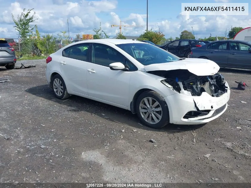 KNAFX4A6XF5411415 2015 Kia Forte