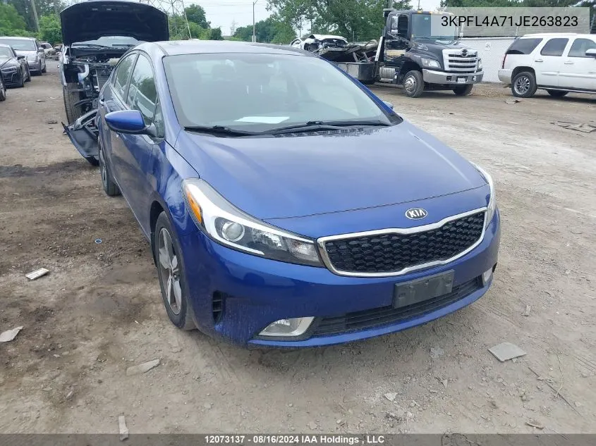 3KPFL4A71JE263823 2018 Kia Forte