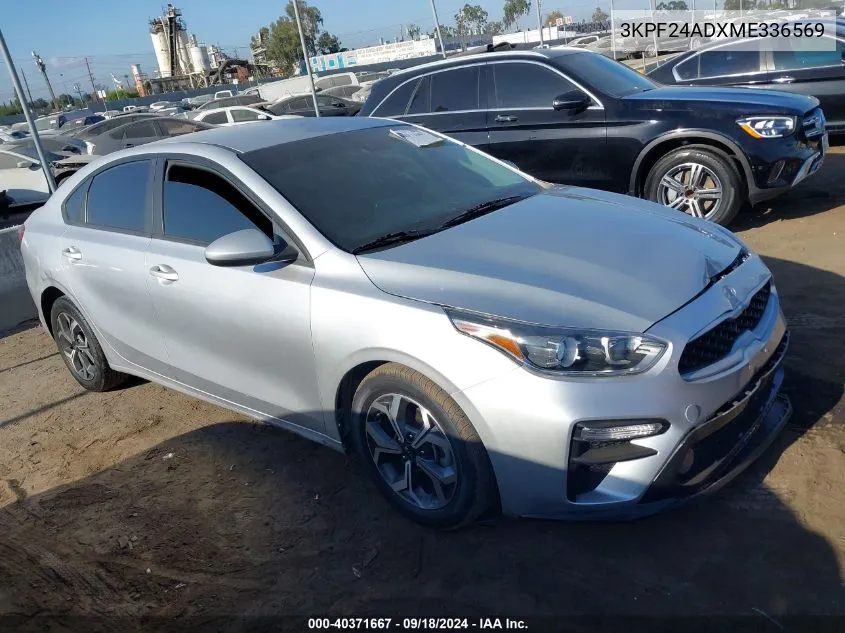 3KPF24ADXME336569 2021 Kia Forte Lxs