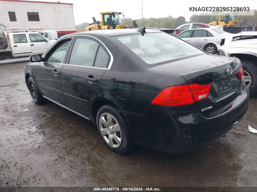 KNAGE228295328693 2009 Kia Optima Lx