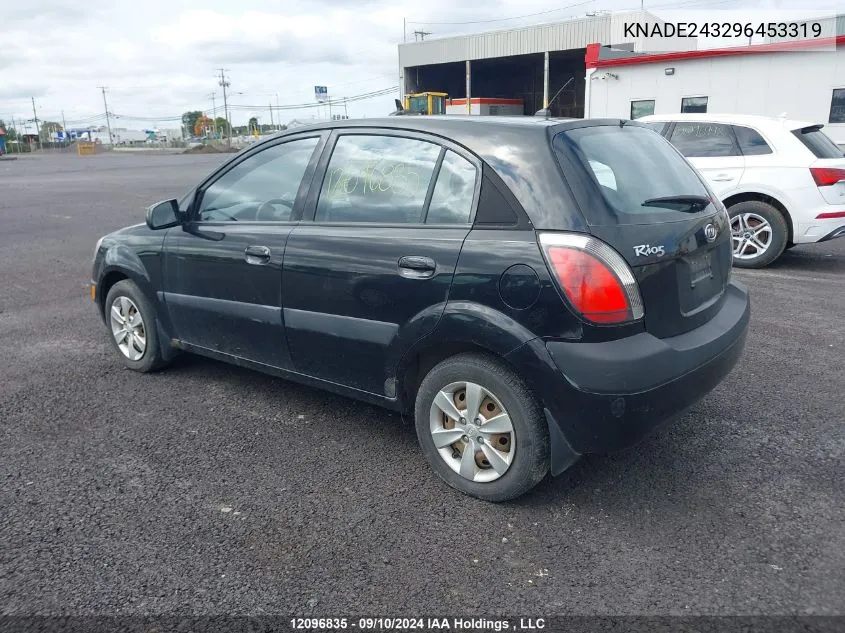 KNADE243296453319 2009 Kia Rio