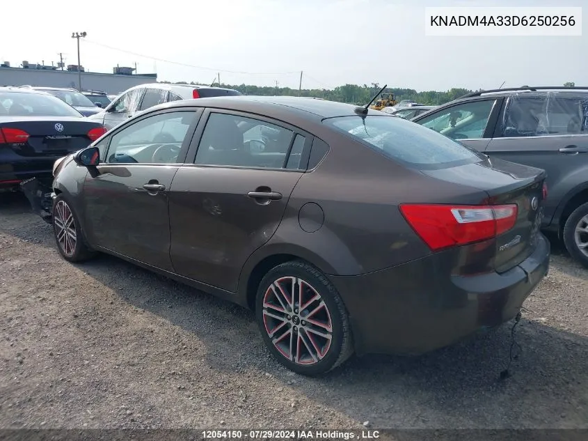 KNADM4A33D6250256 2013 Kia Rio