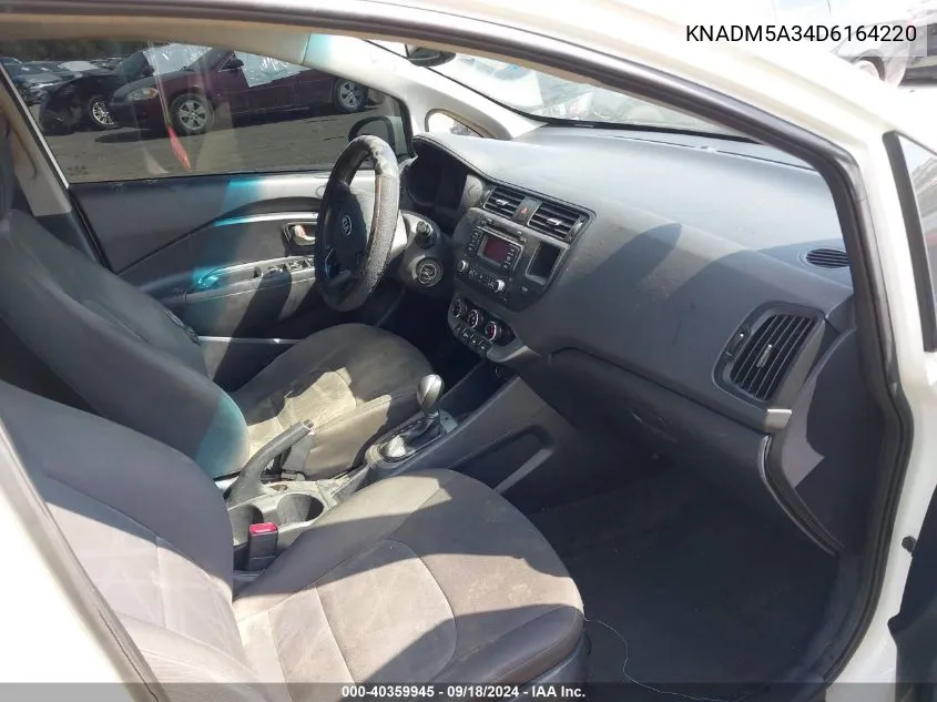 KNADM5A34D6164220 2013 Kia Rio Lx