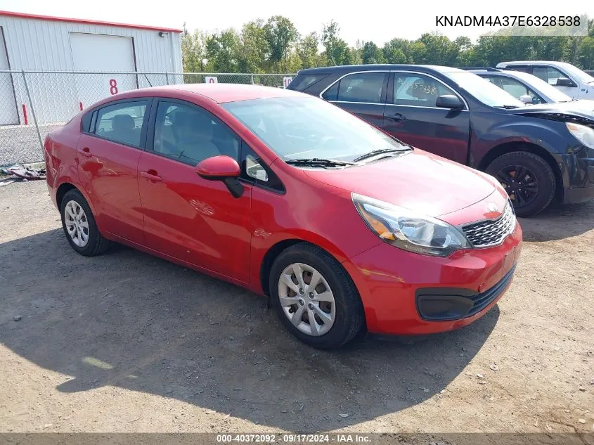 KNADM4A37E6328538 2014 Kia Rio Lx