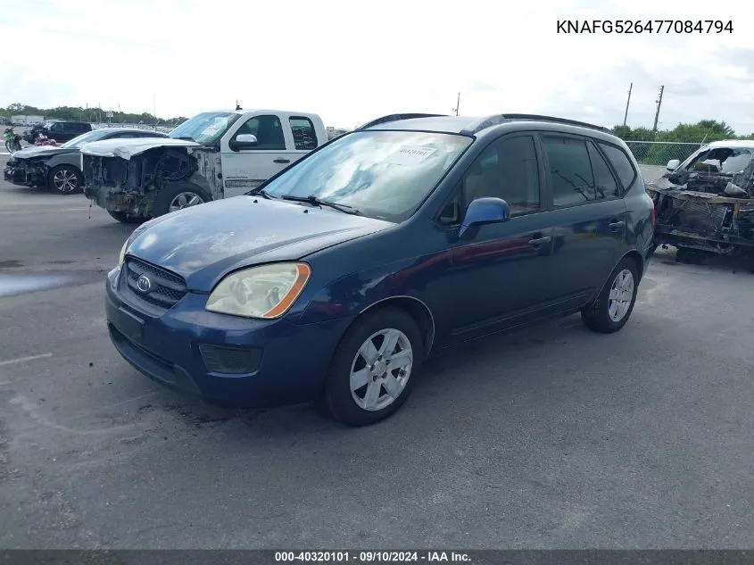 KNAFG526477084794 2007 Kia Rondo Lx V6