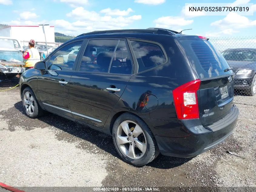 KNAFG525877047819 2007 Kia Rondo Ex